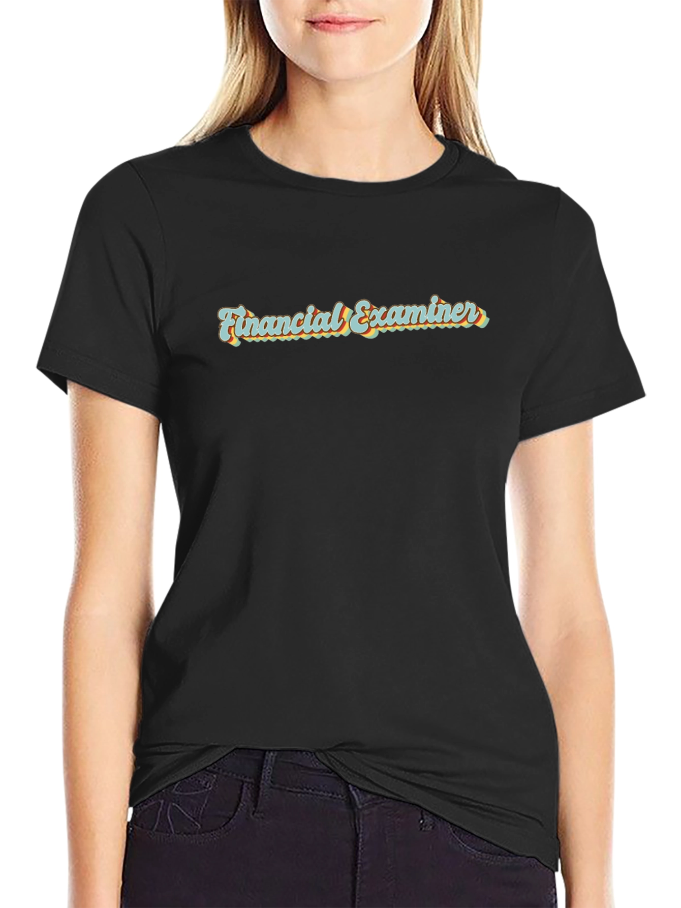 Financial Examiner Retro Style T-Shirt
