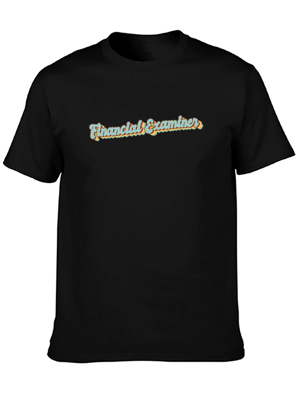 Financial Examiner Retro Style T-Shirt