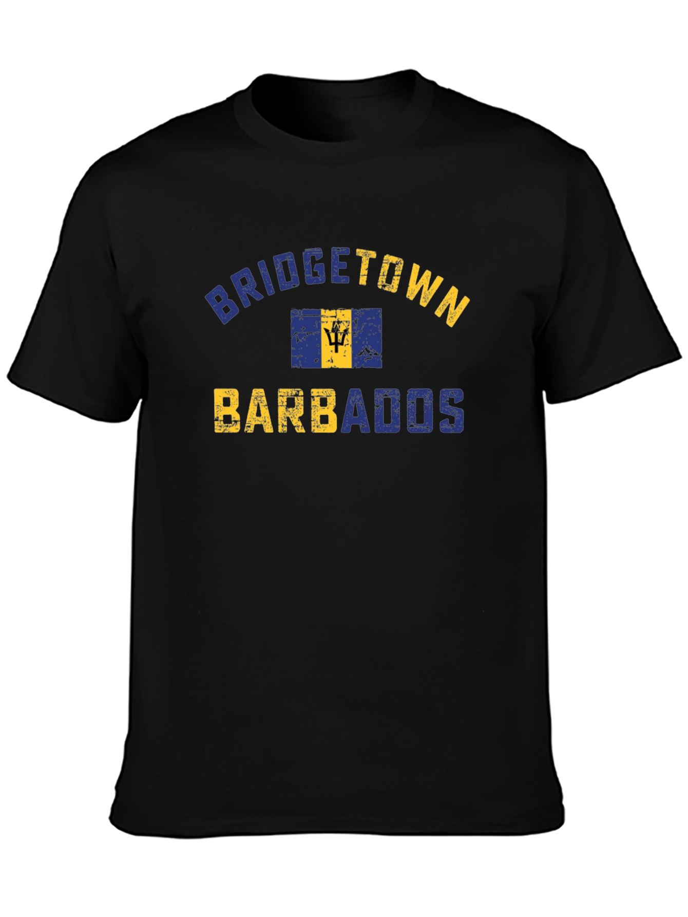 Bridgetown Barbados T-Shirt - Distressed Graphic Tee