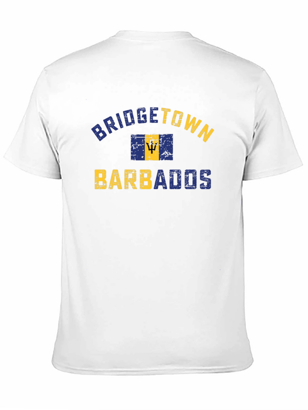 Bridgetown Barbados T-Shirt - Distressed Graphic Tee