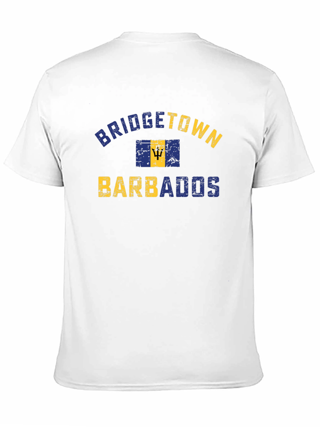 Bridgetown Barbados T-Shirt - Distressed Graphic Tee
