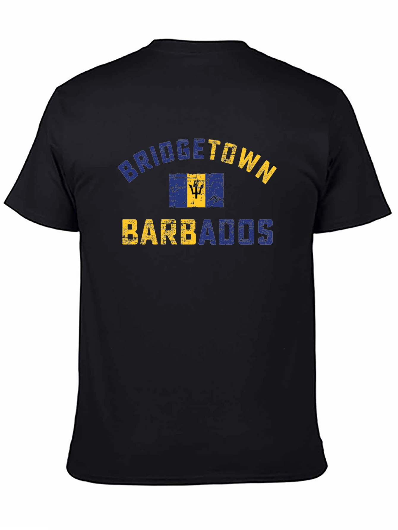 Bridgetown Barbados T-Shirt - Distressed Graphic Tee