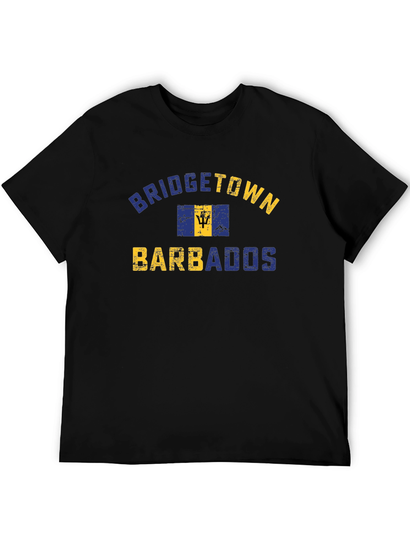 Bridgetown Barbados T-Shirt - Distressed Graphic Tee