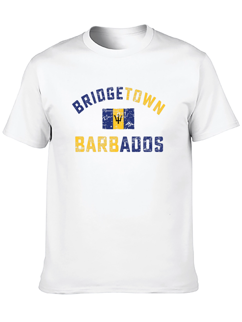 Bridgetown Barbados T-Shirt - Distressed Graphic Tee