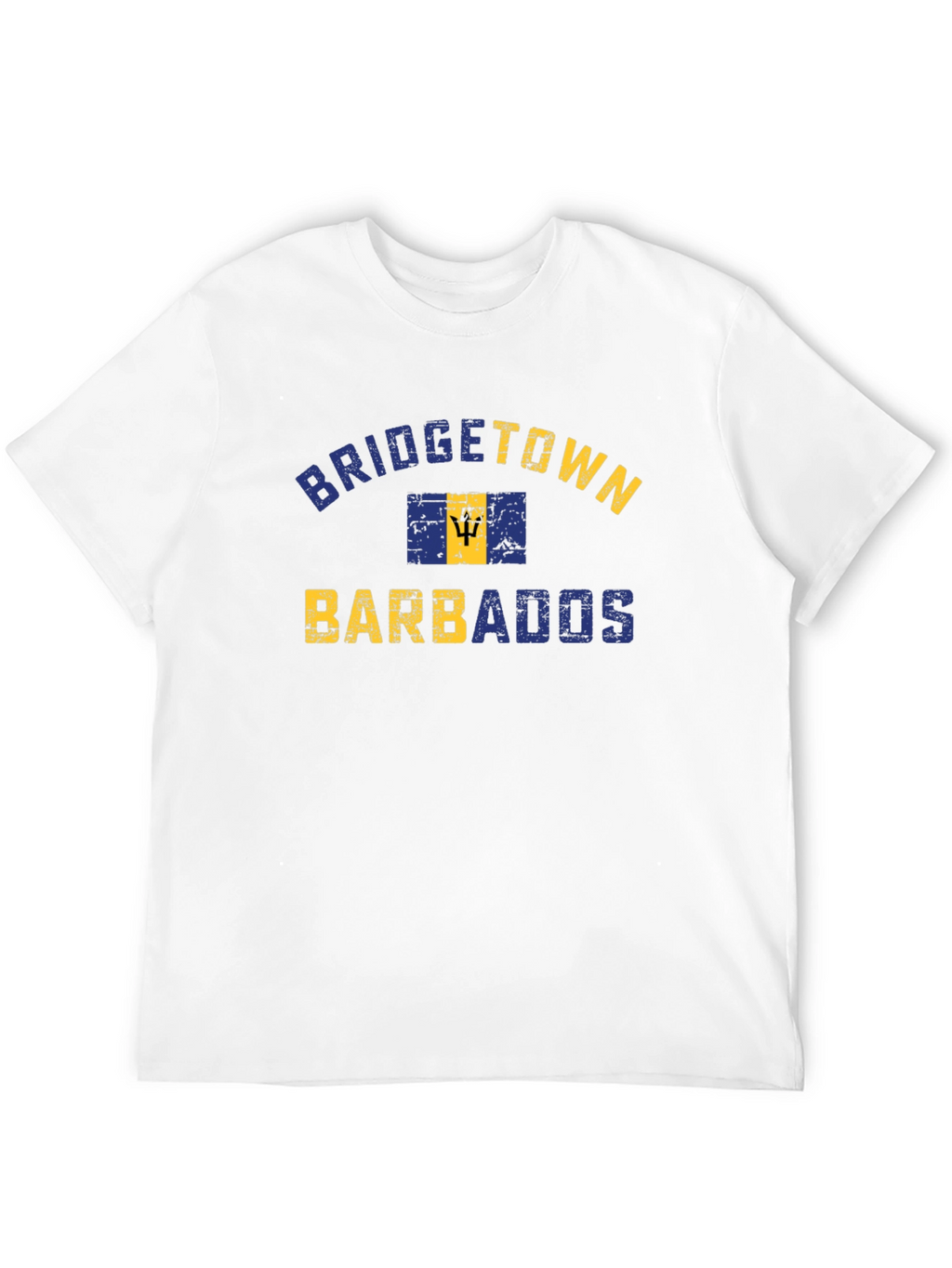 Bridgetown Barbados T-Shirt - Distressed Graphic Tee