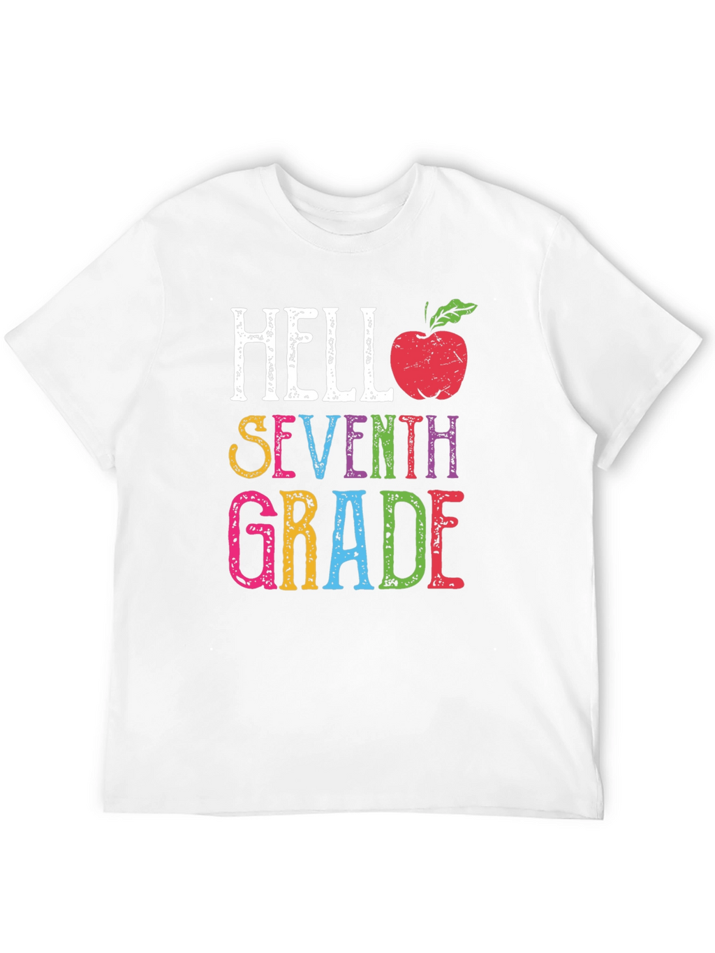 Hello Seventh Grade T-Shirt - Back To School