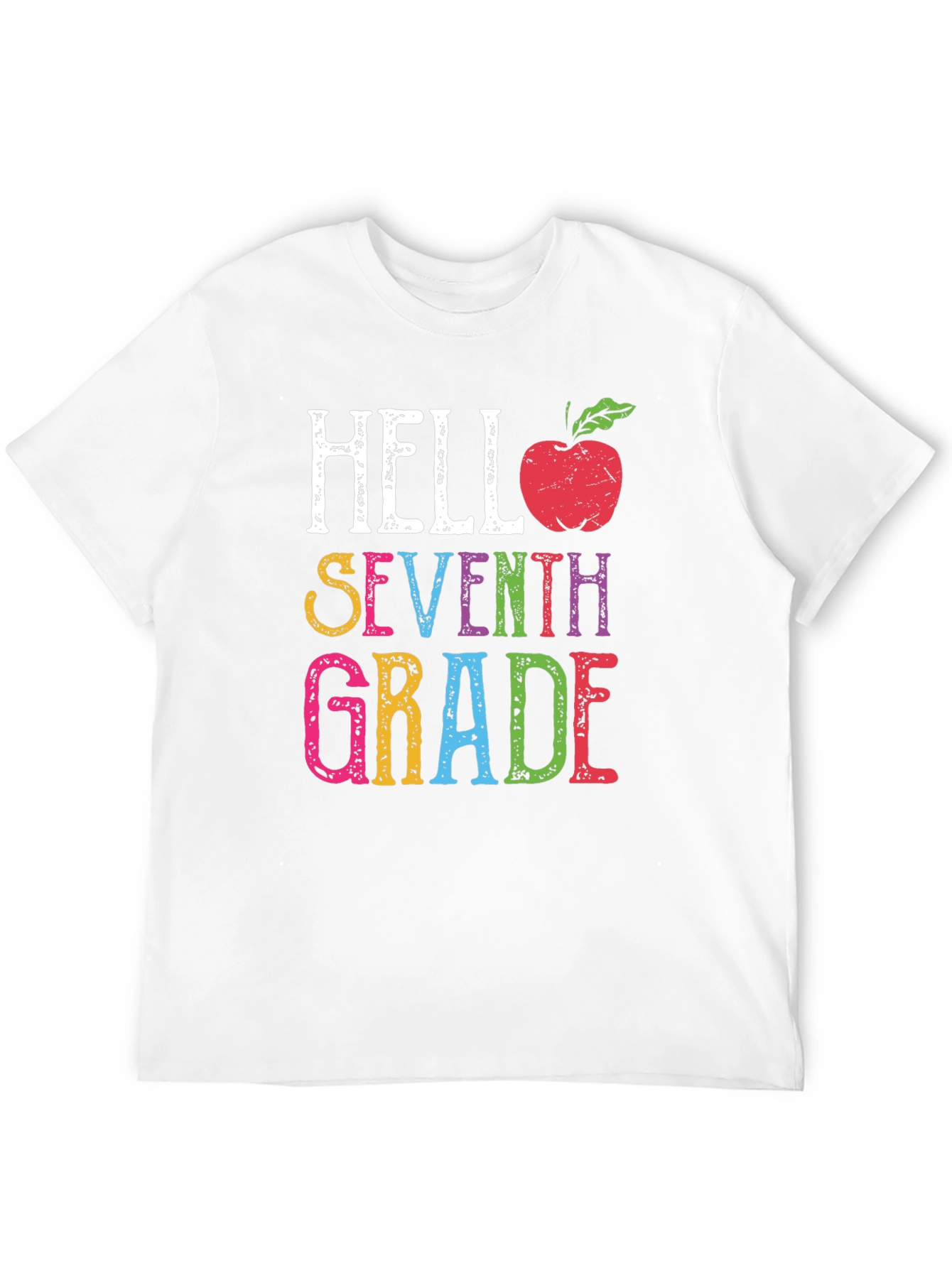 Hello Seventh Grade T-Shirt - Back To School