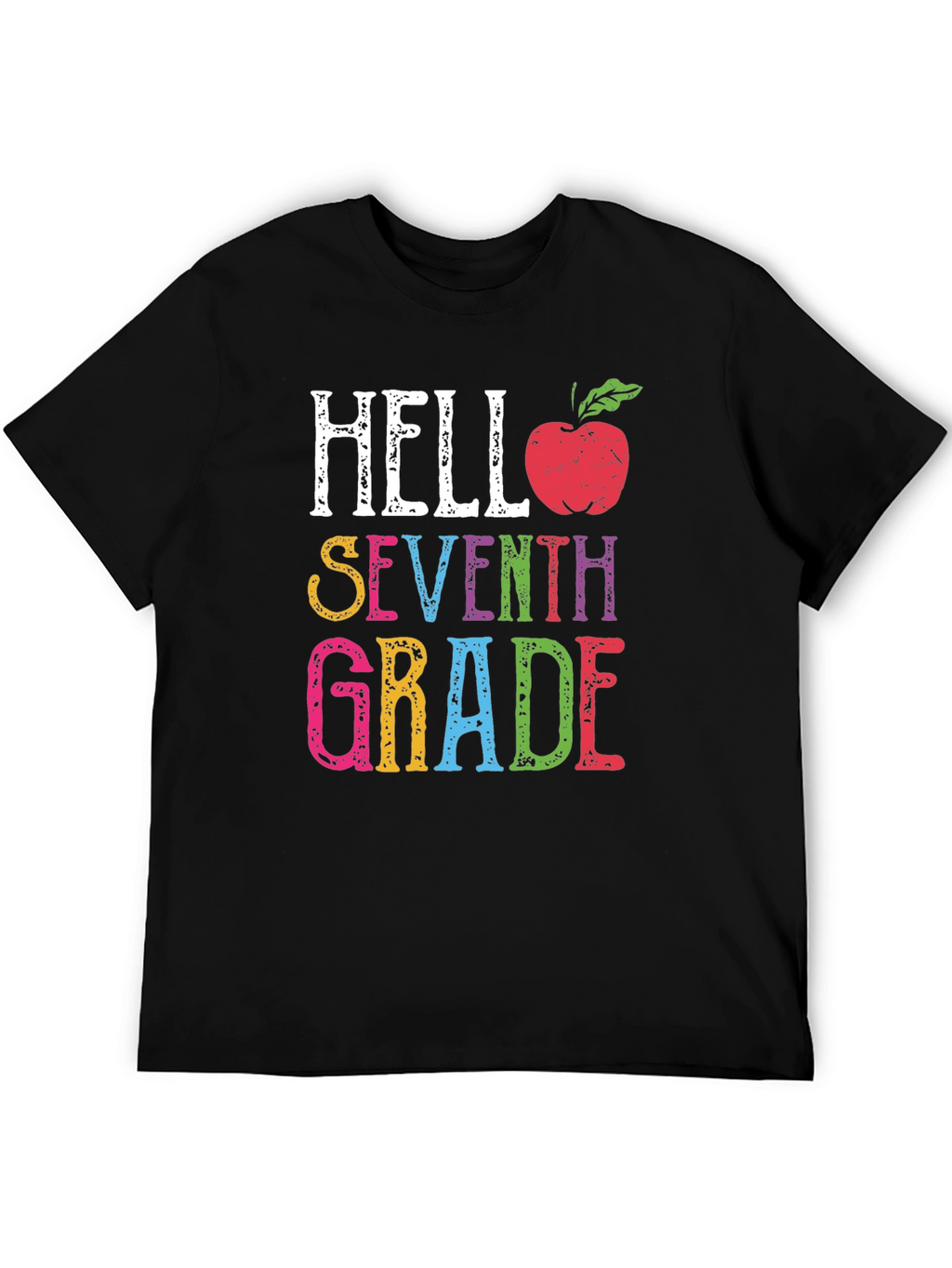 Hello Seventh Grade T-Shirt - Back To School