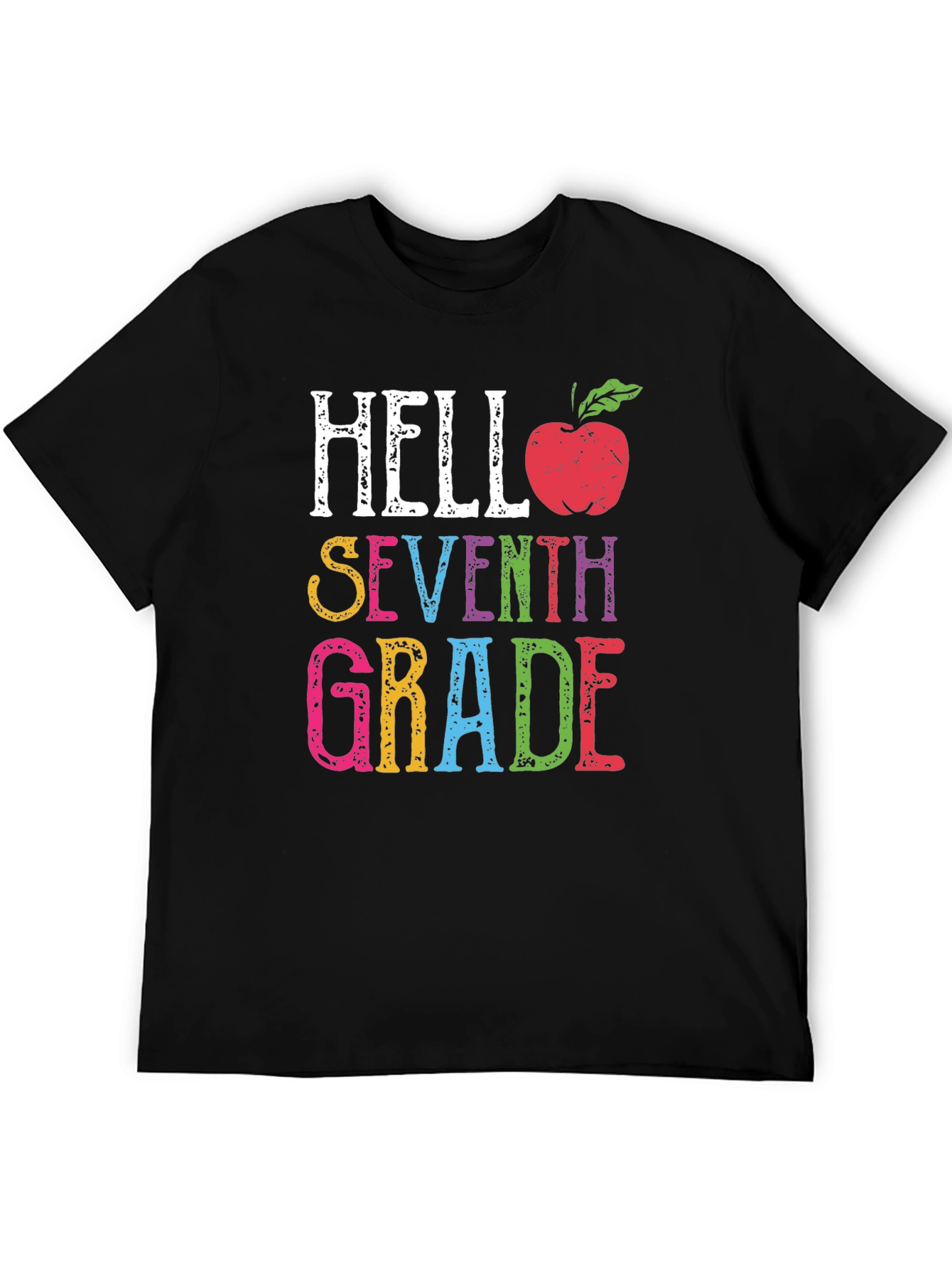 Hello Seventh Grade T-Shirt - Back To School