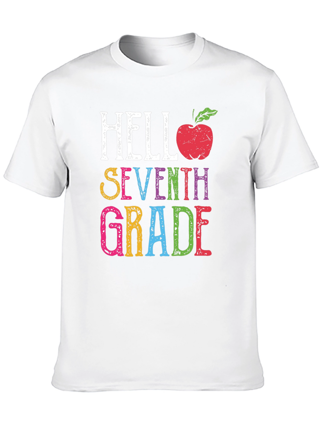 Hello Seventh Grade T-Shirt - Back To School