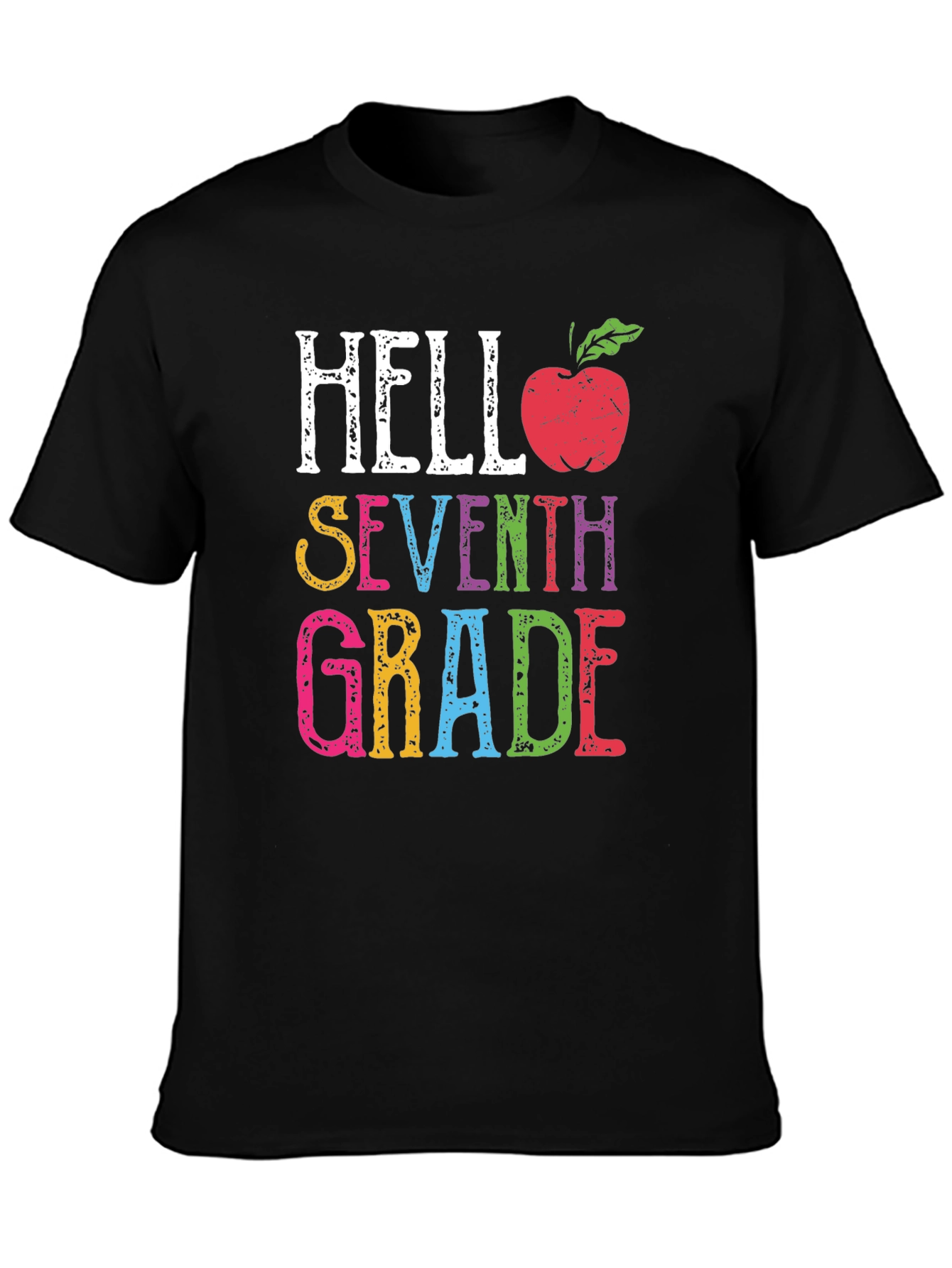 Hello Seventh Grade T-Shirt - Back To School