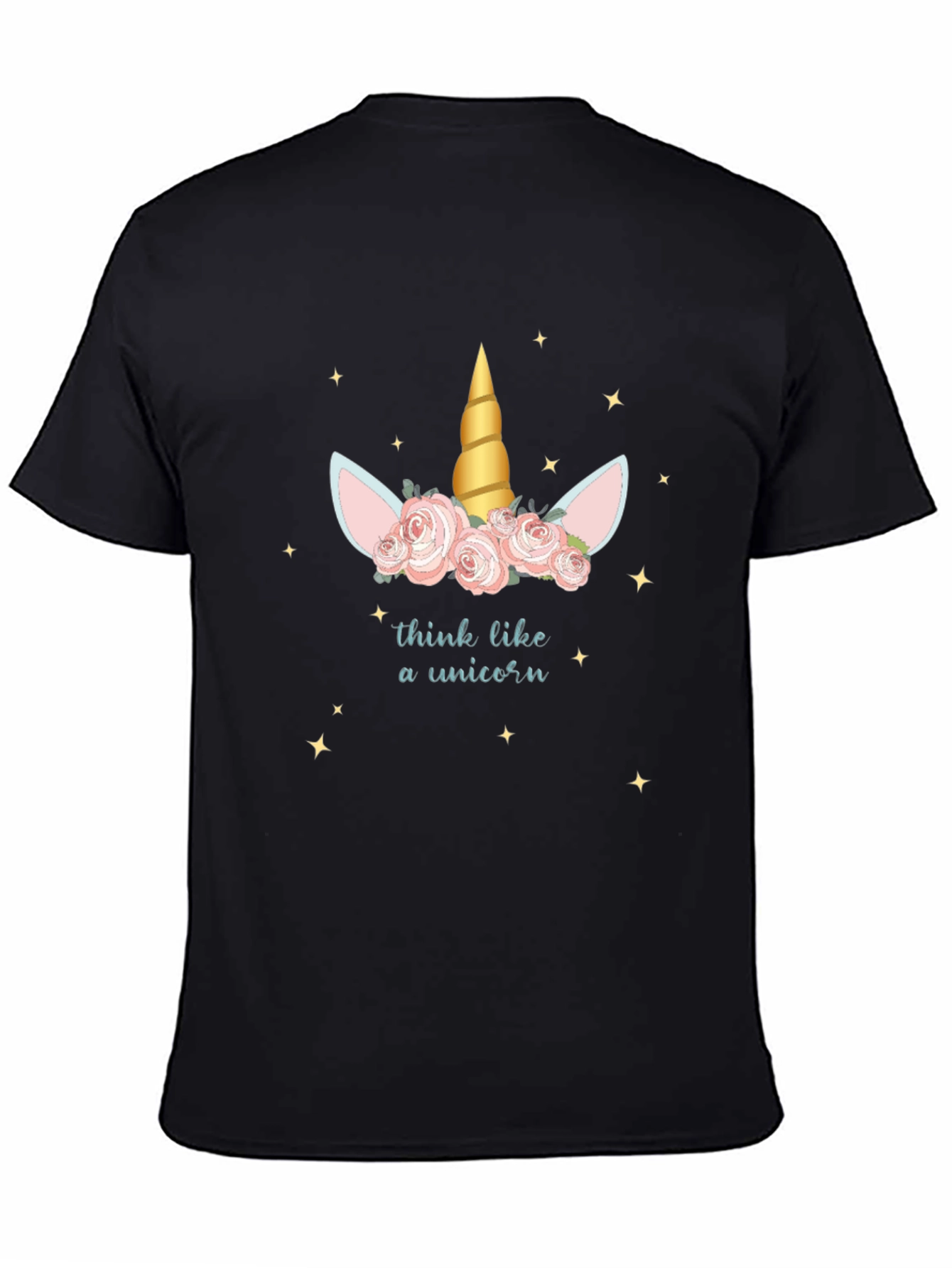 Unicorn Mindset T-Shirt - Floral Magical Tee