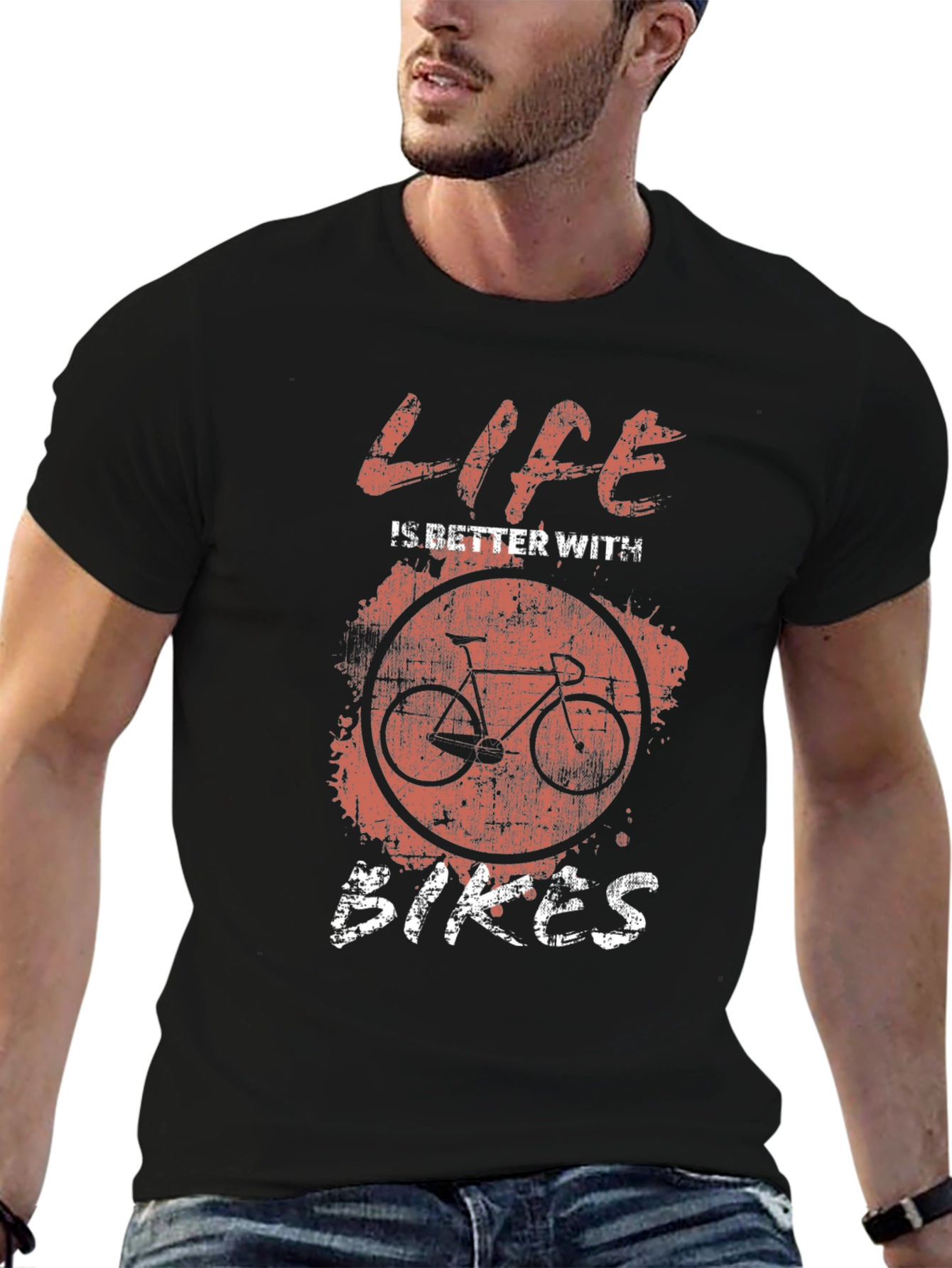 Life is Better With Bikes Graphic Tee