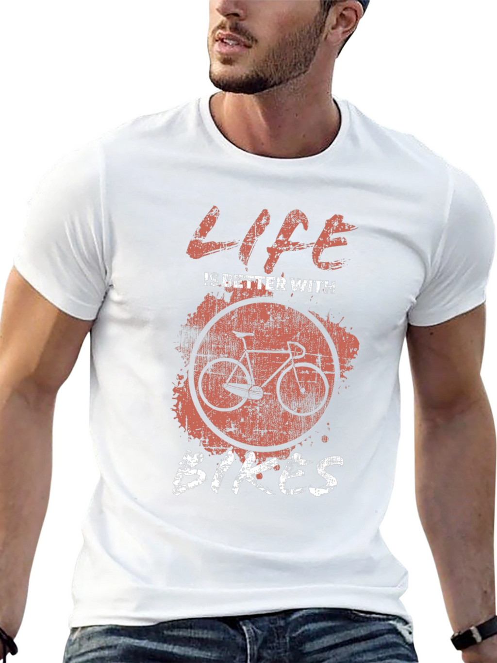 Life is Better With Bikes Graphic Tee
