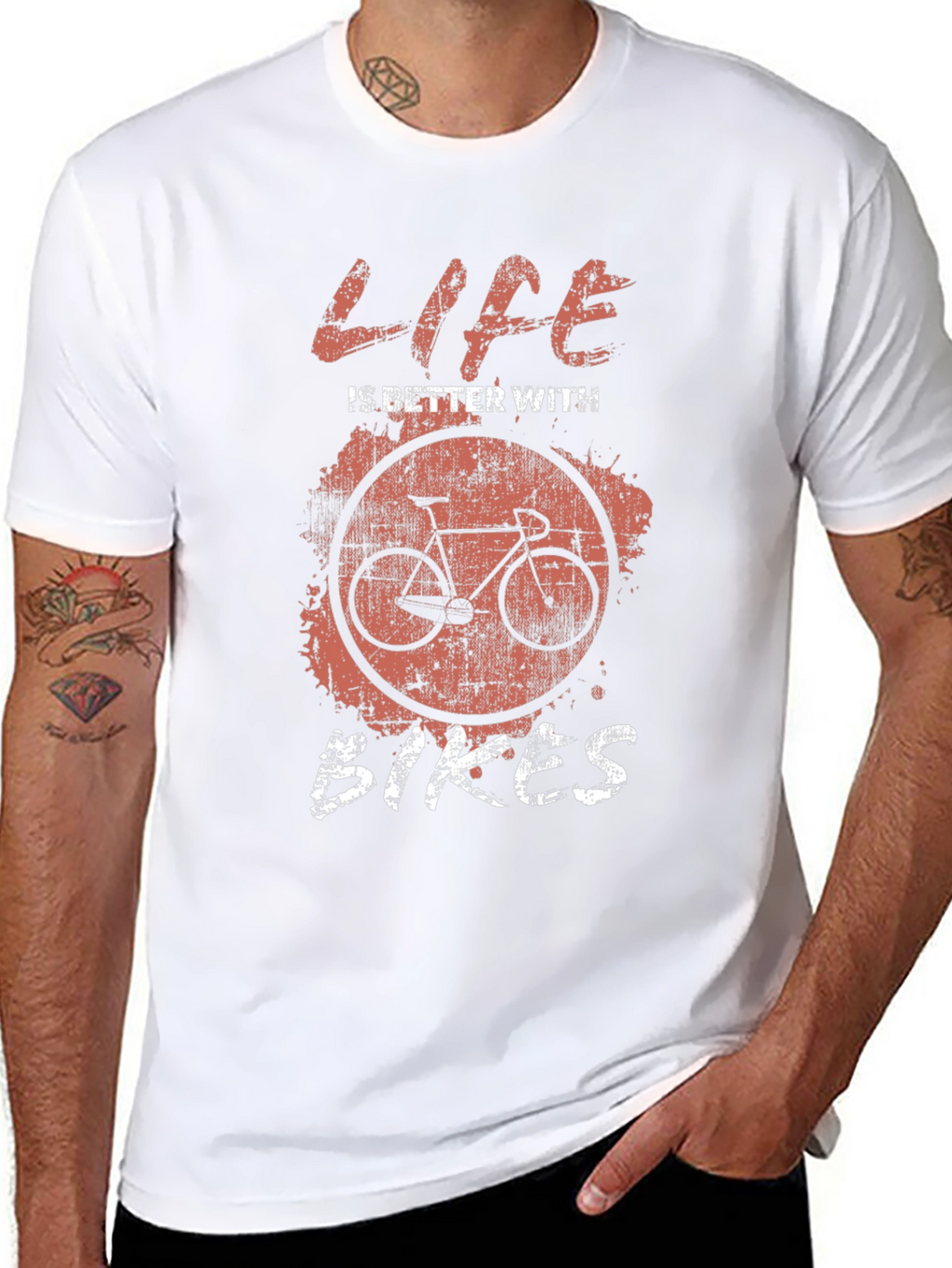 Life is Better With Bikes Graphic Tee
