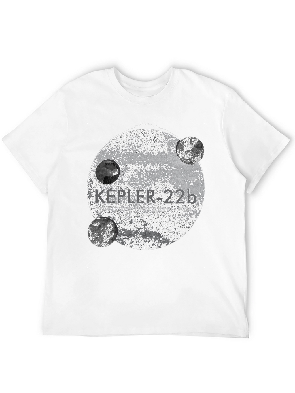 Kepler-22b Graphic Tee - Black Unisex T-Shirt