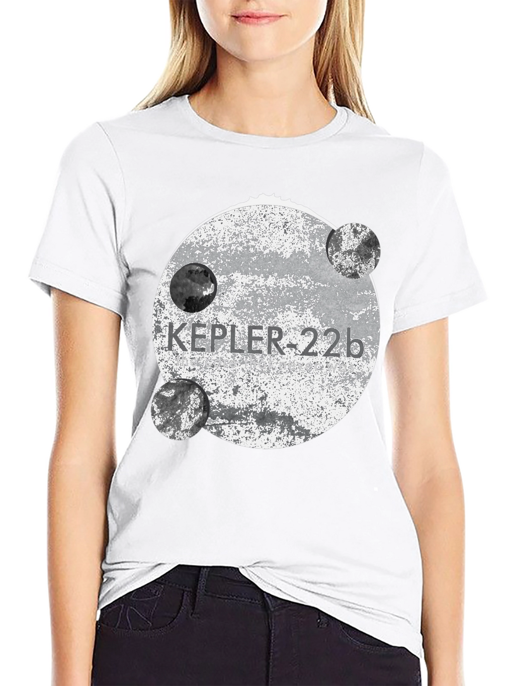 Kepler-22b Graphic Tee - Black Unisex T-Shirt