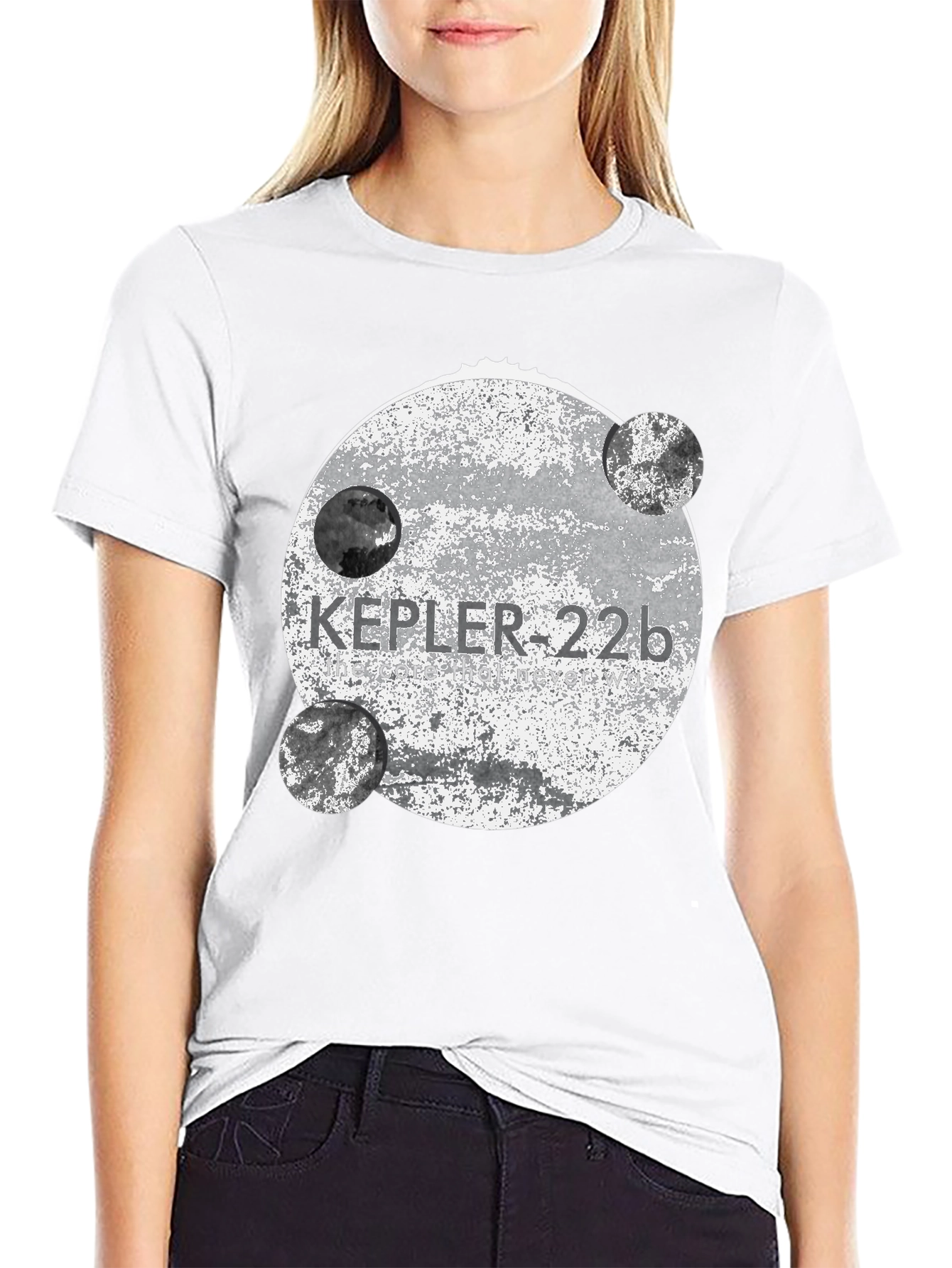 Kepler-22b Graphic Tee - Black Unisex T-Shirt