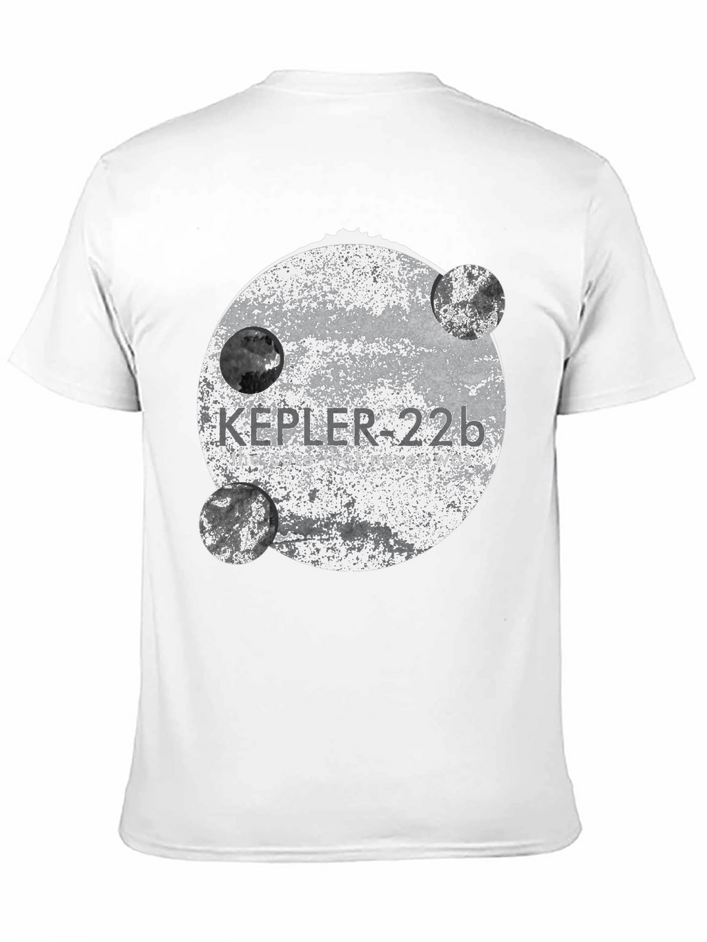 Kepler-22b Graphic Tee - Black Unisex T-Shirt