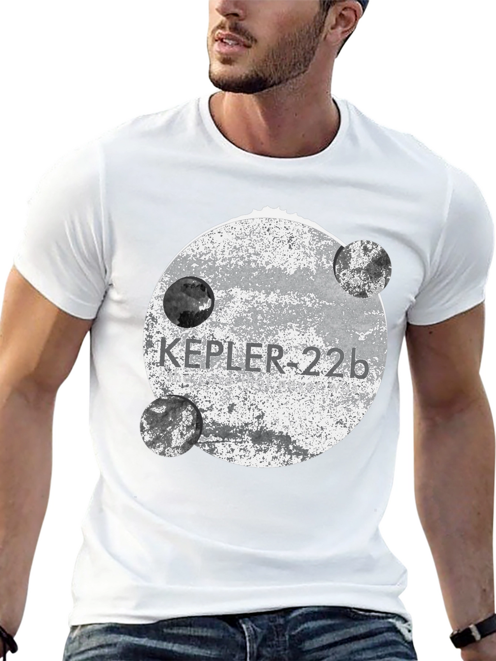 Kepler-22b Graphic Tee - Black Unisex T-Shirt