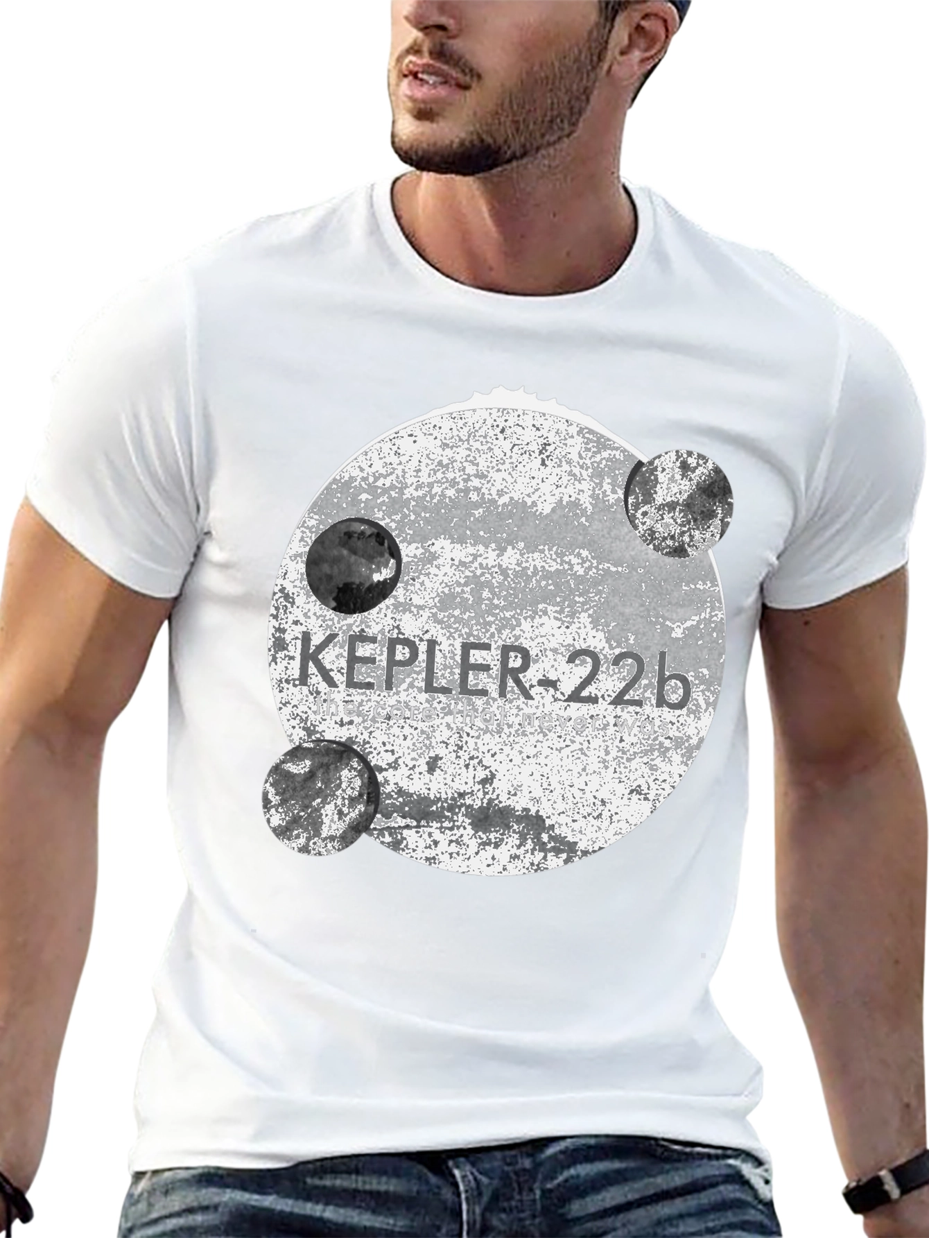 Kepler-22b Graphic Tee - Black Unisex T-Shirt