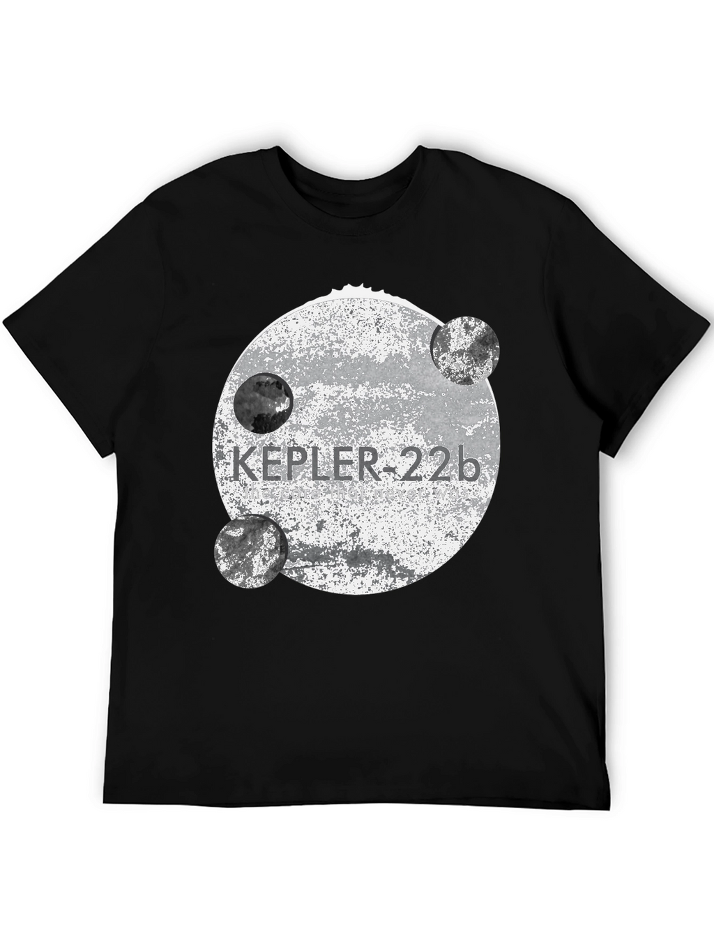 Kepler-22b Graphic Tee - Black Unisex T-Shirt