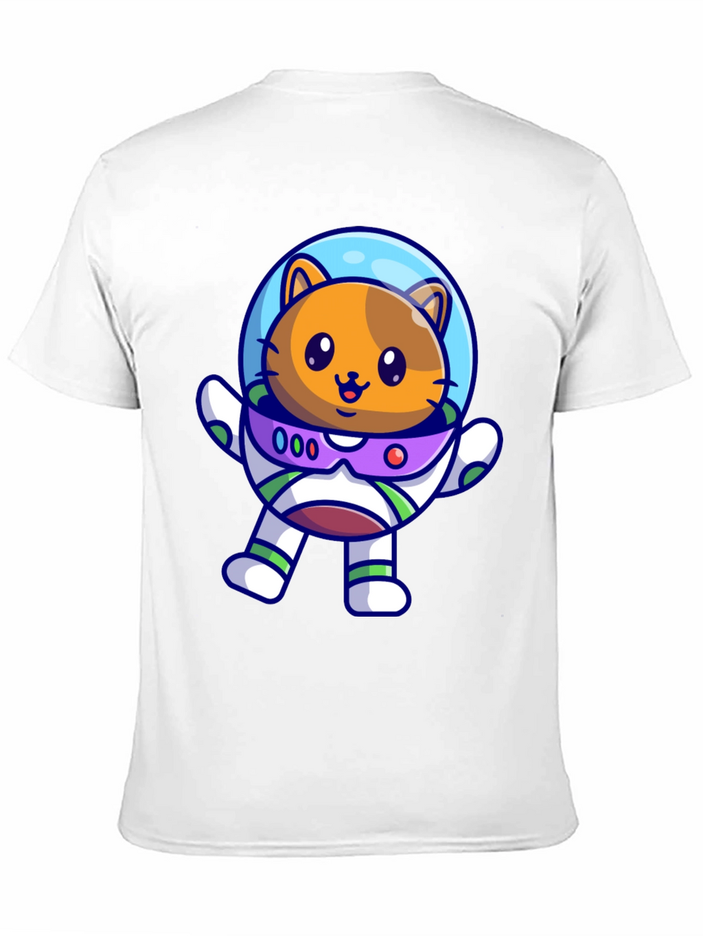 Astronaut Cat T-Shirt - Space Adventure Tee