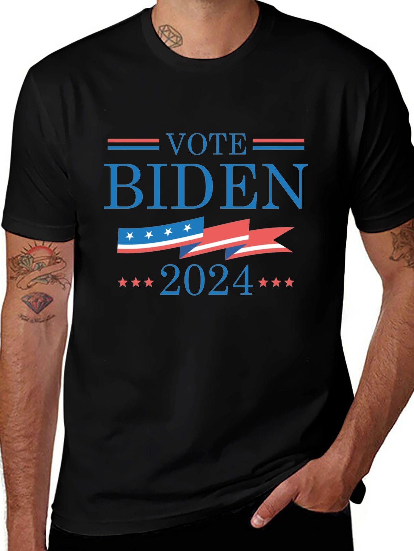 Vote Biden 2024 Patriotic T-Shirt