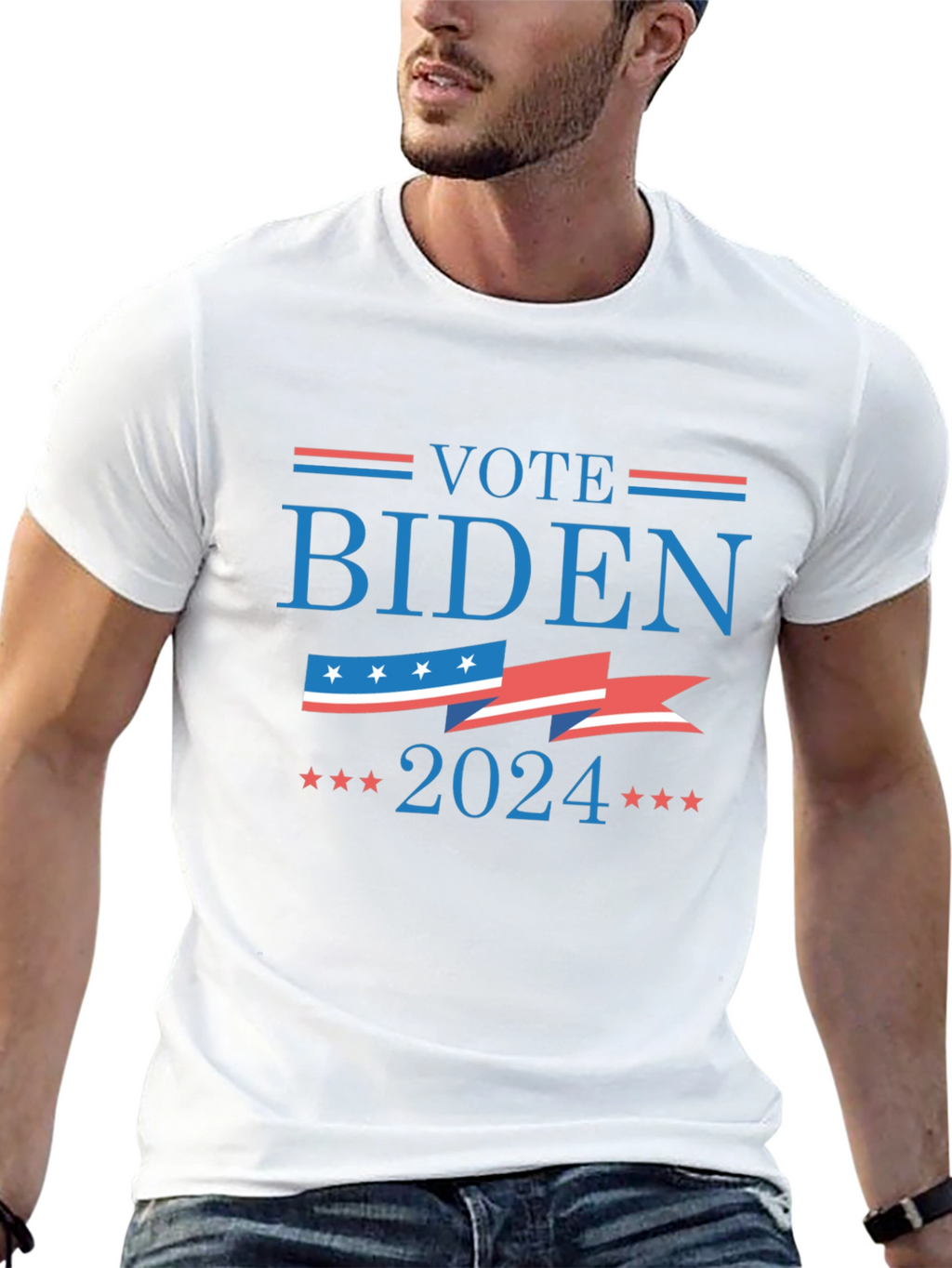 Vote Biden 2024 Patriotic T-Shirt