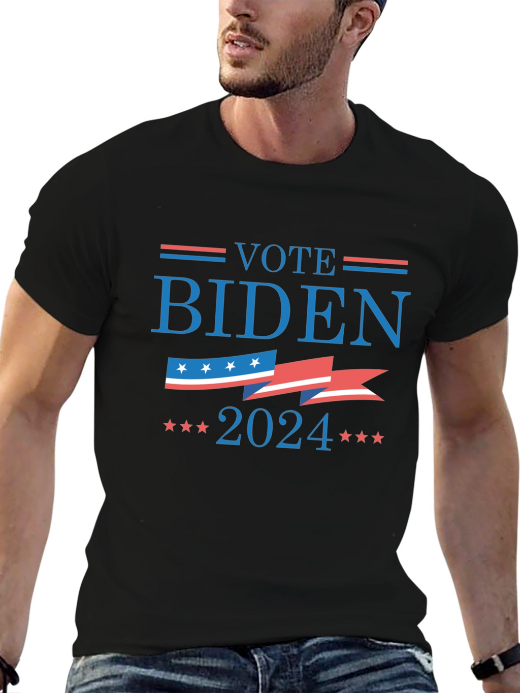 Vote Biden 2024 Patriotic T-Shirt