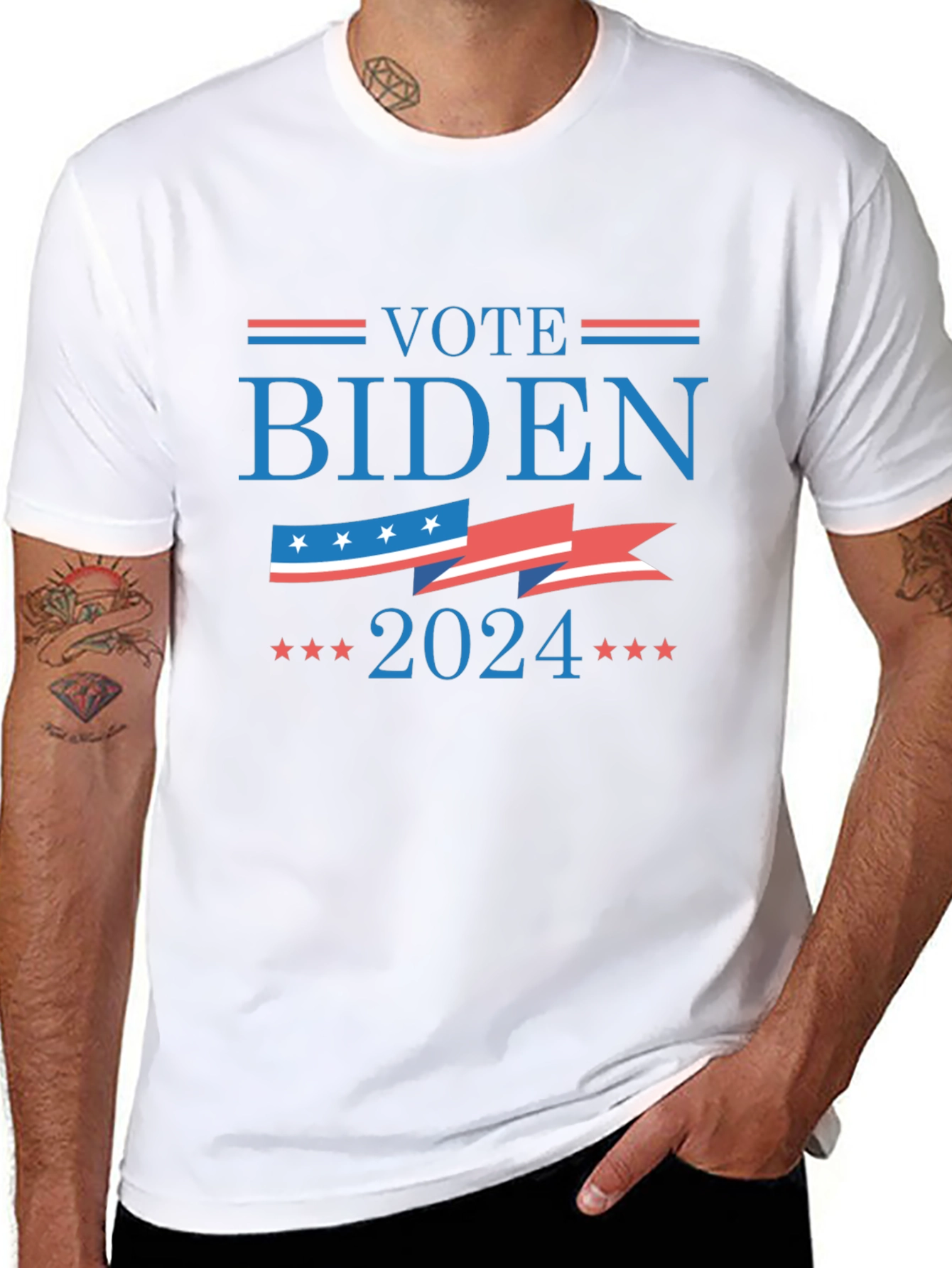 Vote Biden 2024 Patriotic T-Shirt