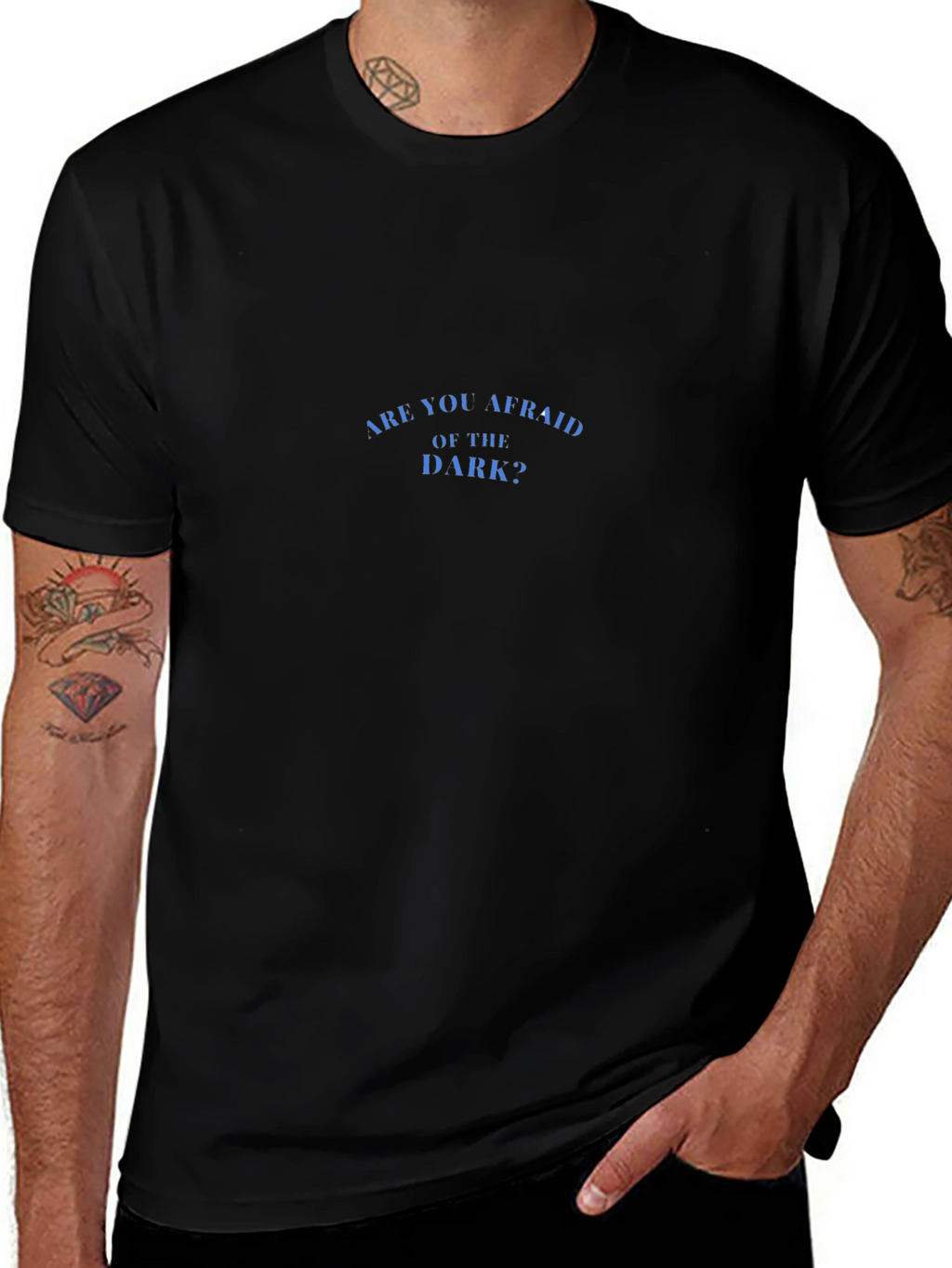Are You Afraid of the Dark? Black T-Shirt