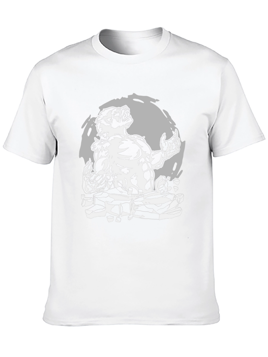 Werewolf Graphic T-Shirt - Black Cotton Tee