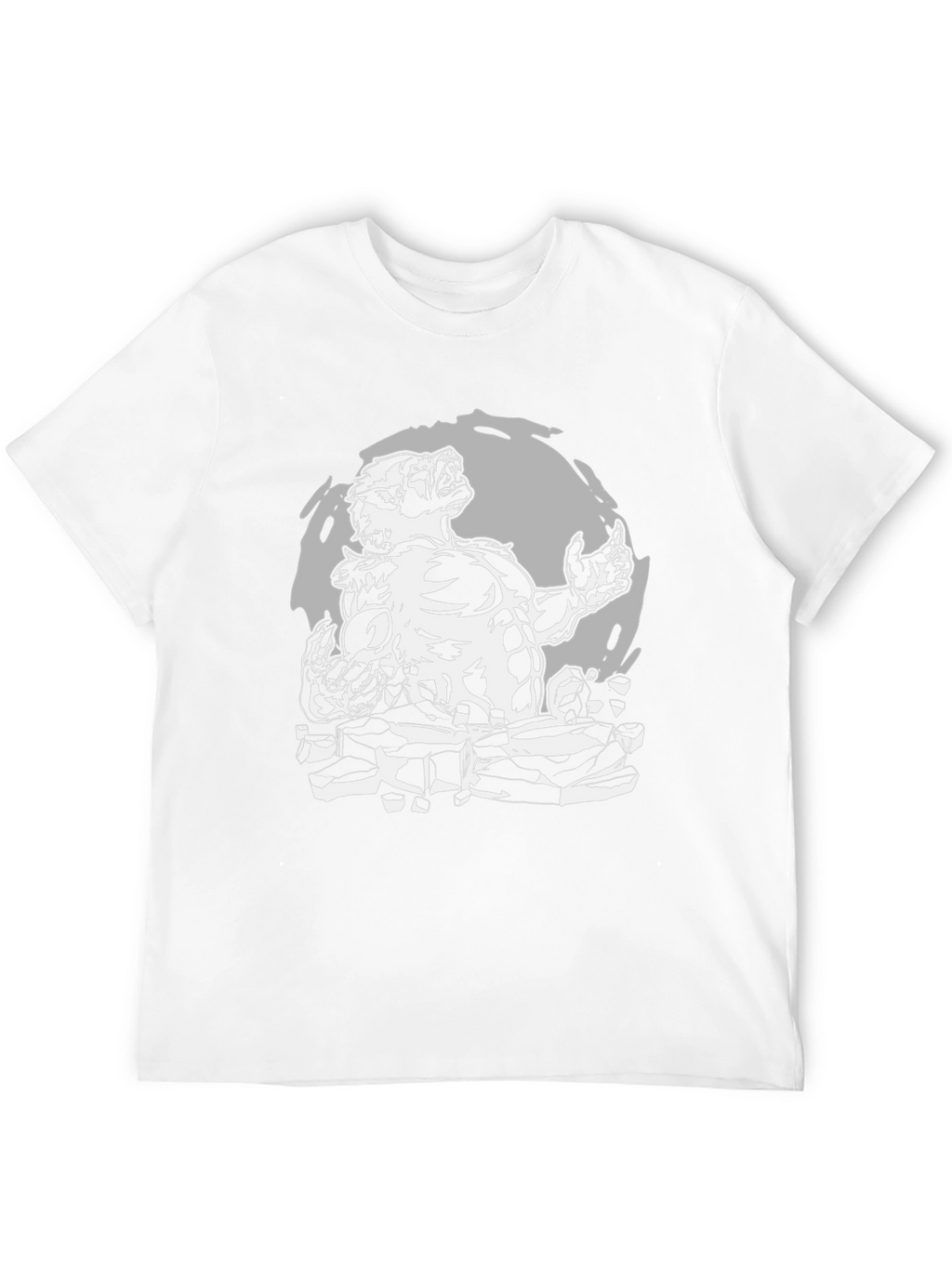 Werewolf Graphic T-Shirt - Black Cotton Tee