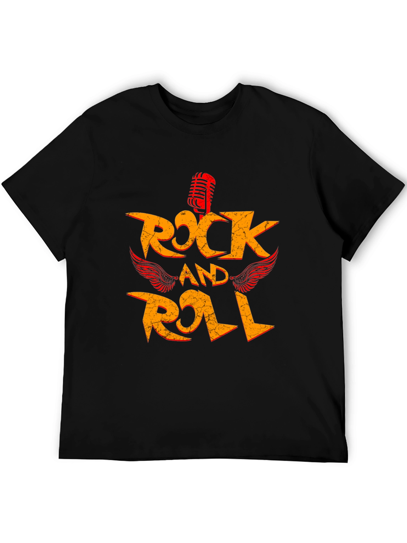 Rock and Roll Graphic Tee - Vintage Style