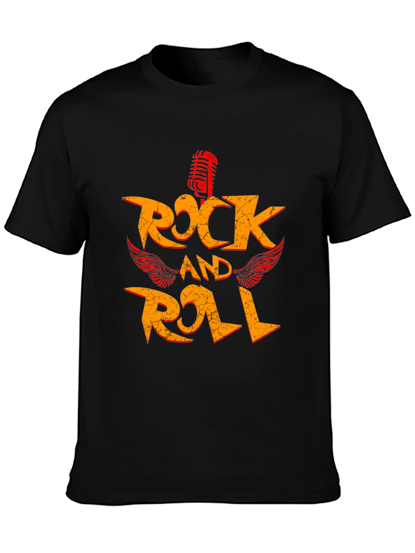 Rock and Roll Graphic Tee - Vintage Style