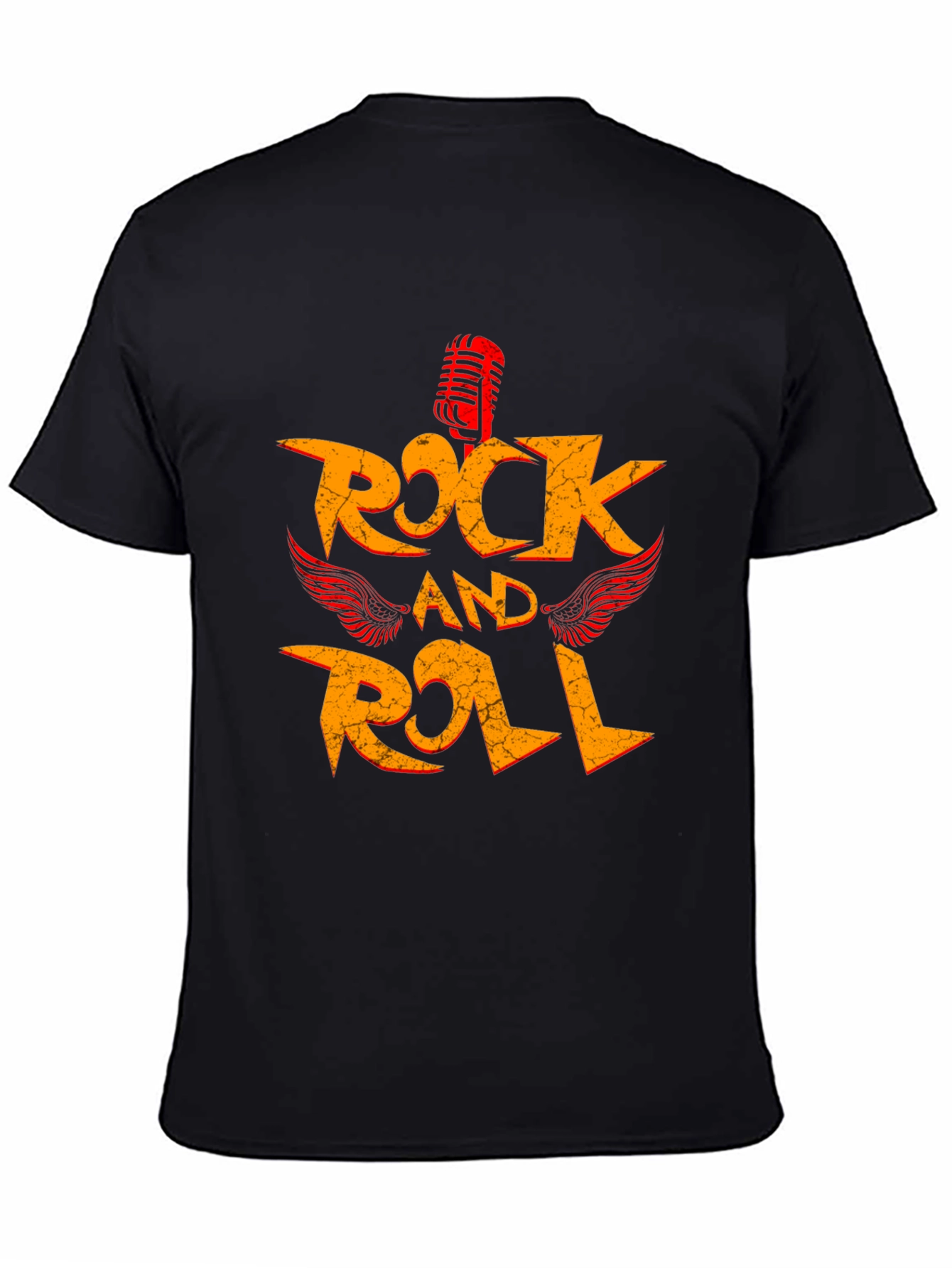 Rock and Roll Graphic Tee - Vintage Style