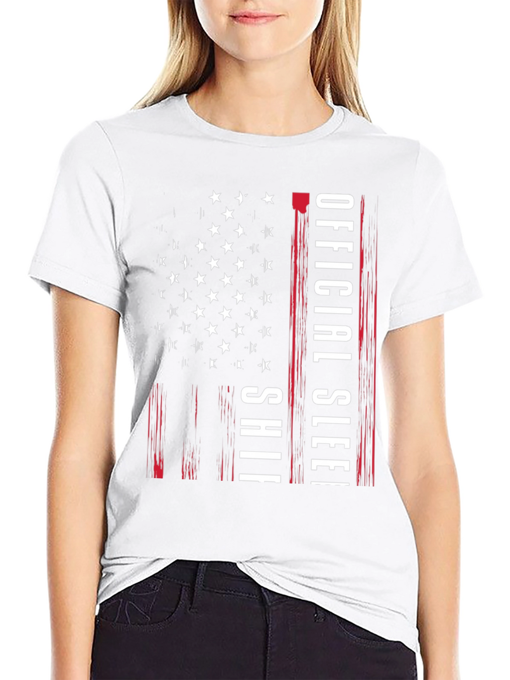 Official Sleeveless Flag Graphic Tee