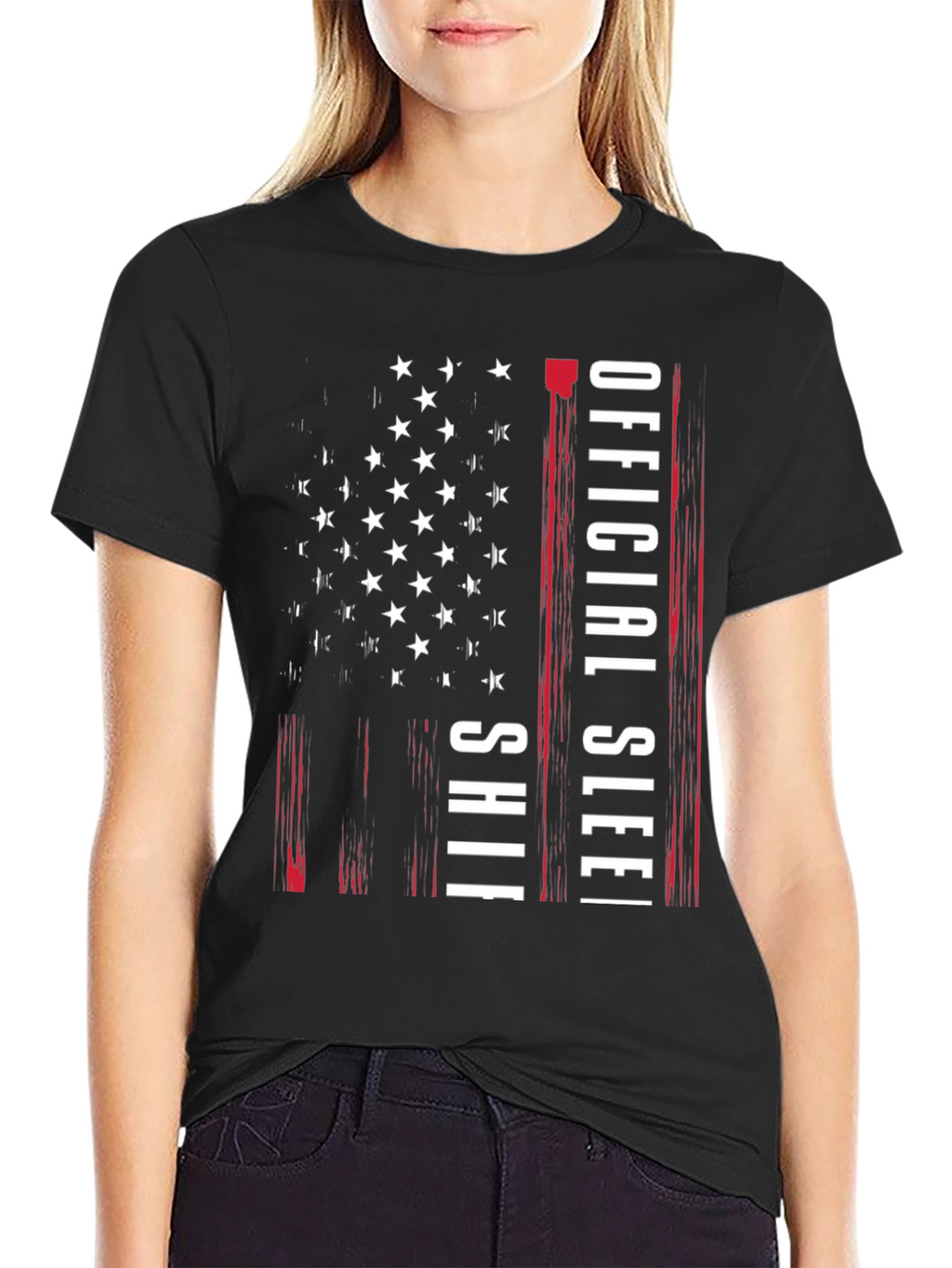 Official Sleeveless Flag Graphic Tee
