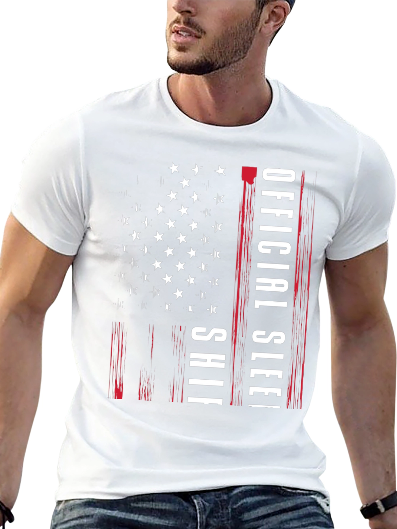 Official Sleeveless Flag Graphic Tee