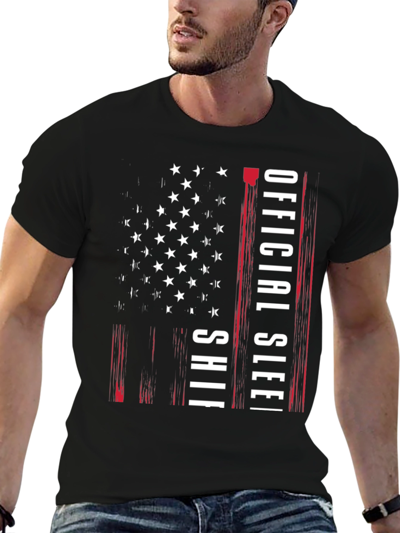 Official Sleeveless Flag Graphic Tee