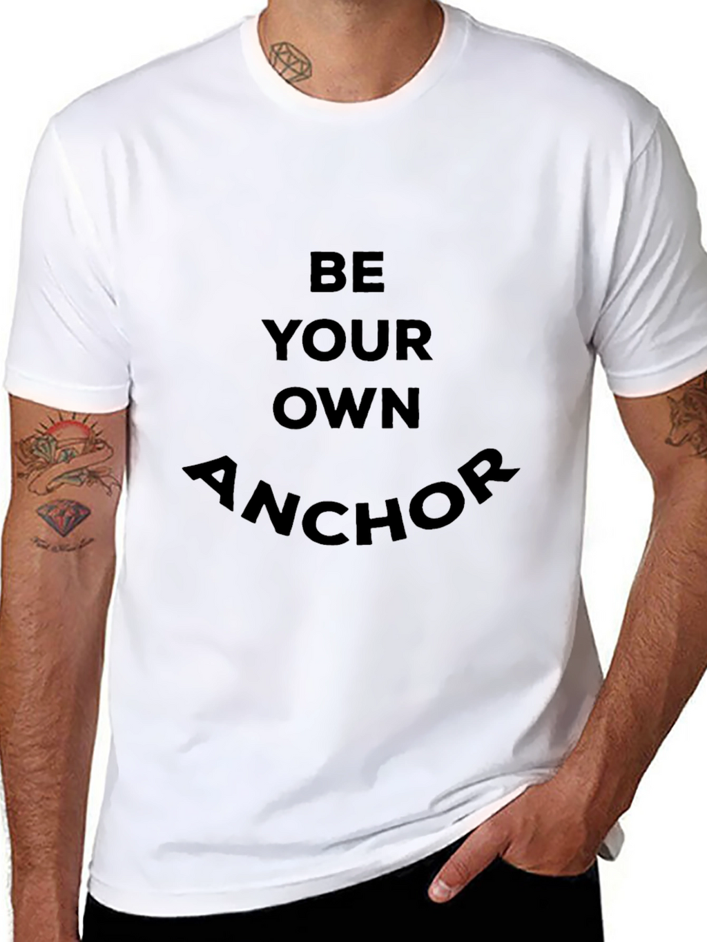Be Your Own Anchor Graphic Tee