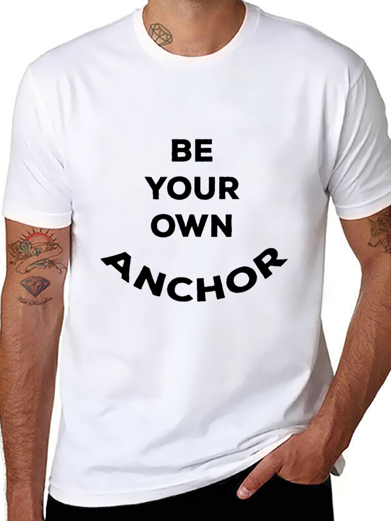 Be Your Own Anchor Graphic Tee