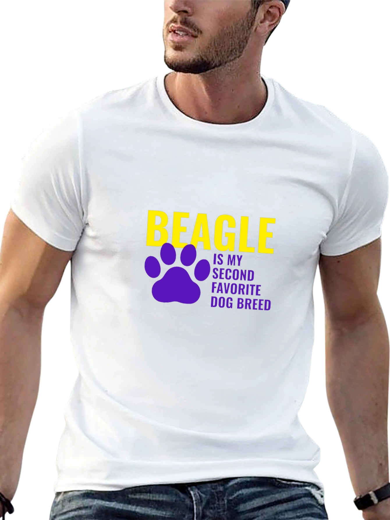 Beagle Dog Breed Black T-Shirt