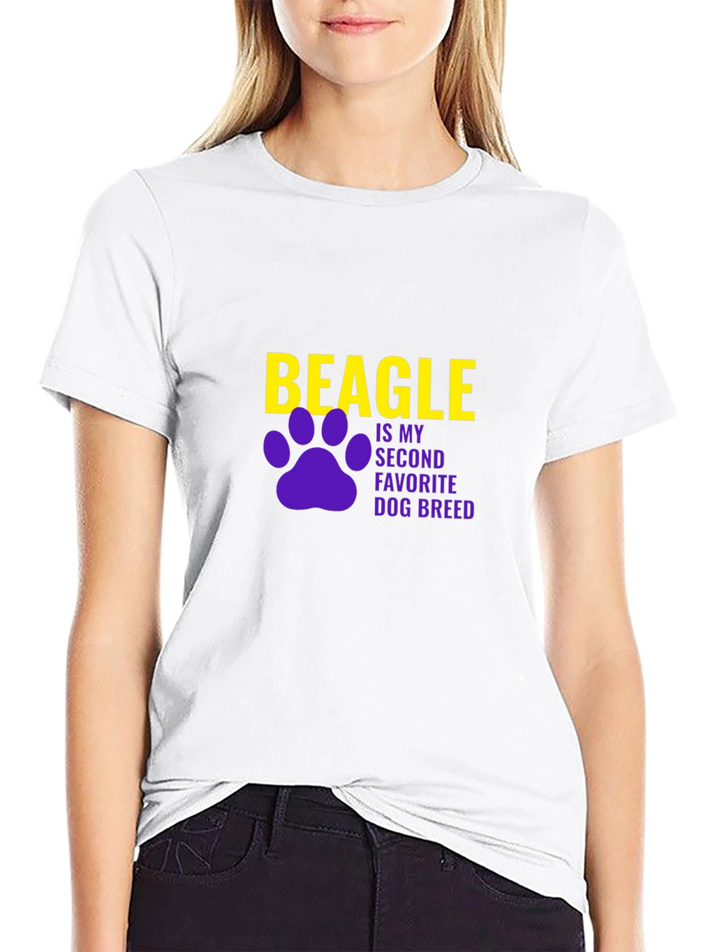 Beagle Dog Breed Black T-Shirt