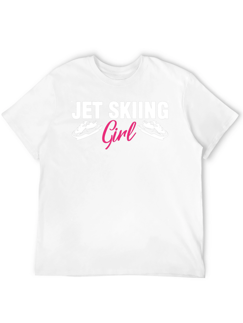 Jet Skiing Girl T-Shirt Black