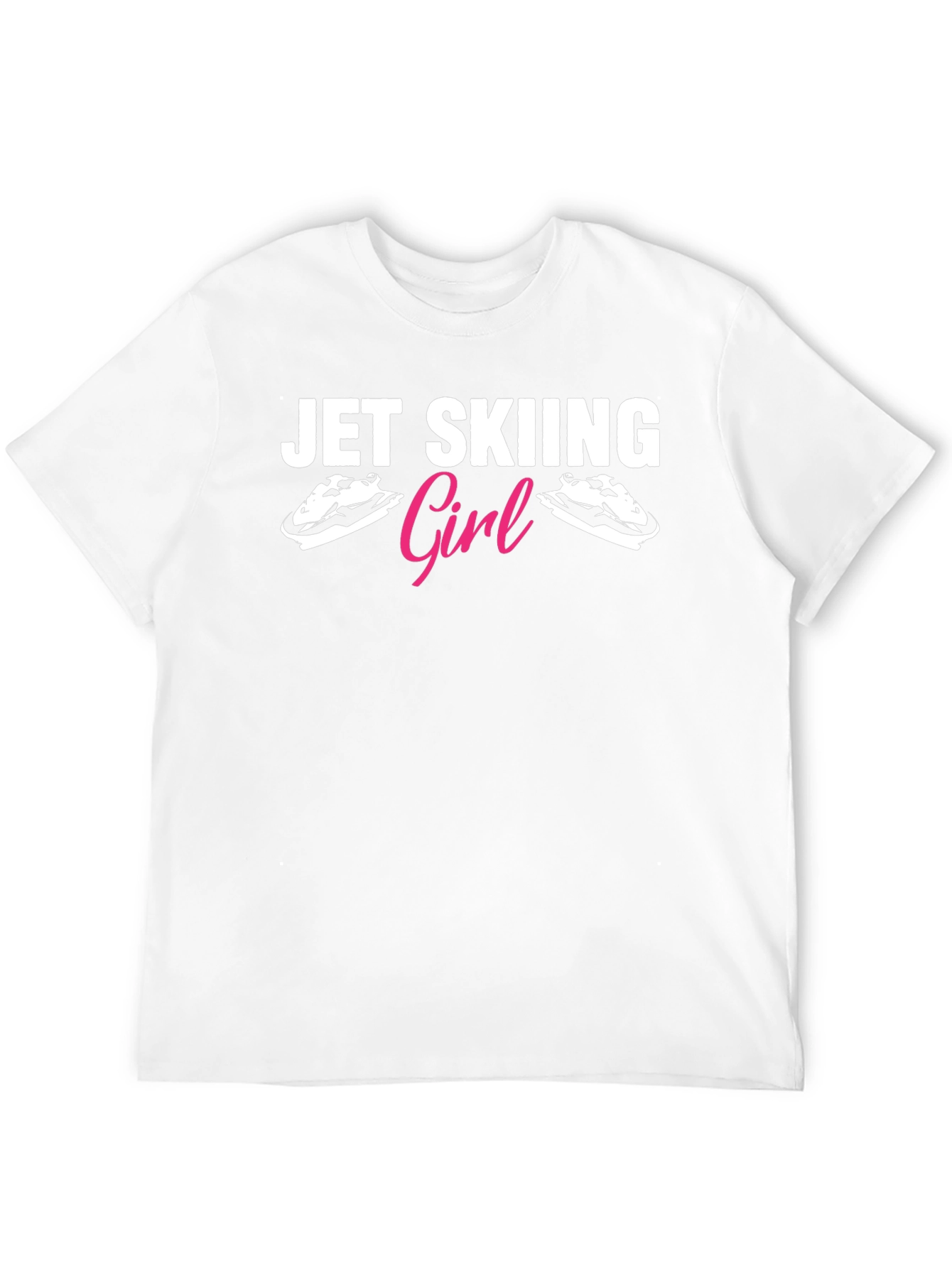 Jet Skiing Girl T-Shirt Black