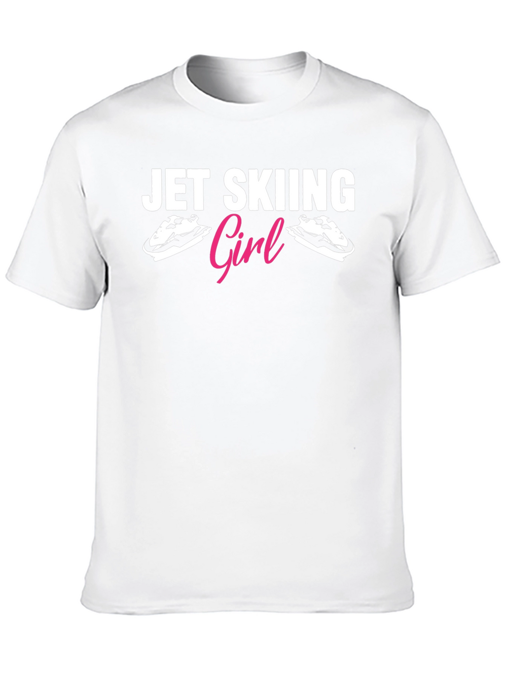Jet Skiing Girl T-Shirt Black