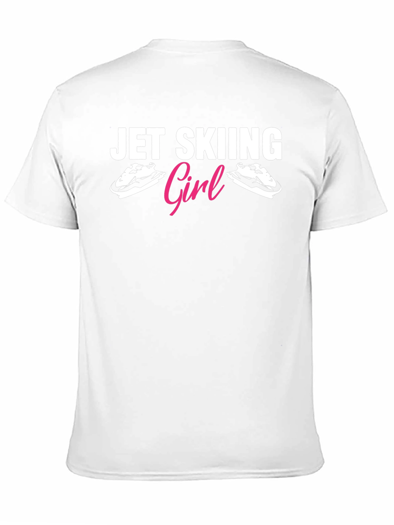 Jet Skiing Girl T-Shirt Black
