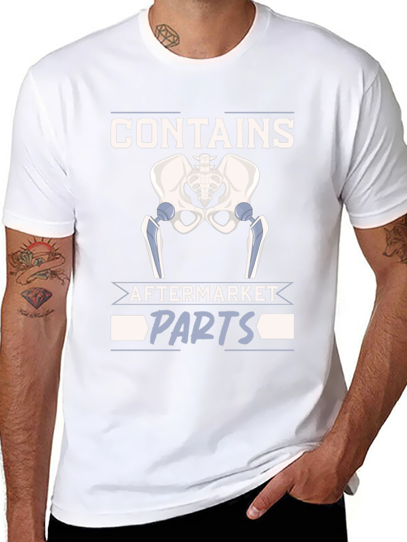 Contains Aftermarket Parts Graphic T-Shirt